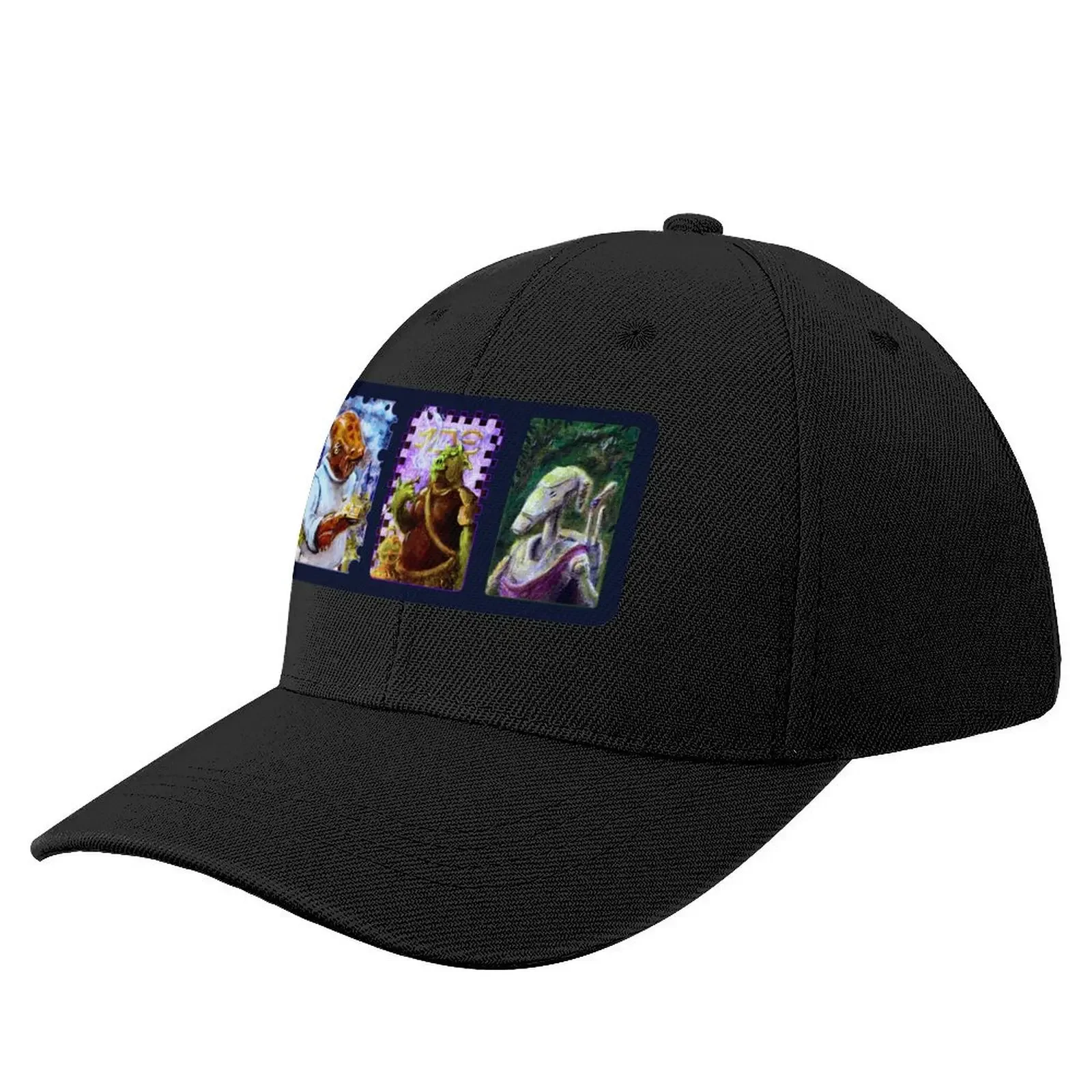 

3 Portraits from a Galaxy Far Away Baseball Cap Anime Hat hiking hat Fashion Beach Hat men Men Golf Wear Women's
