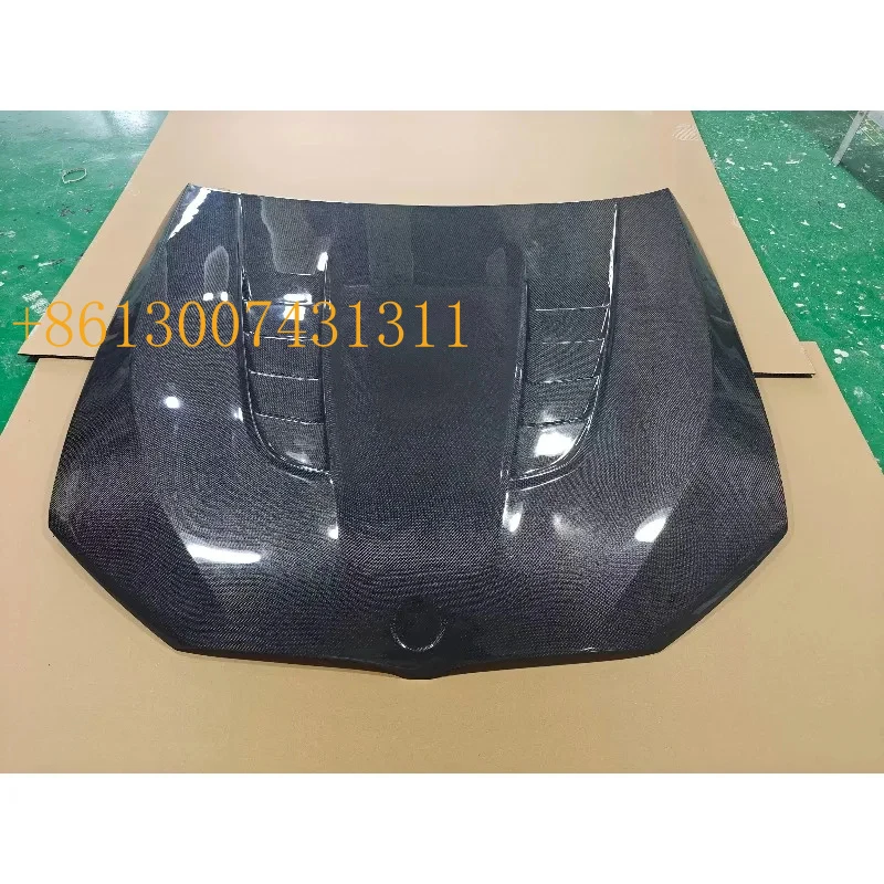 FactoryPeormance Upgrade Carbon Fiber Hood M5 F90 / 5 Series G30 G38, Vented Lightweight Engine Cover