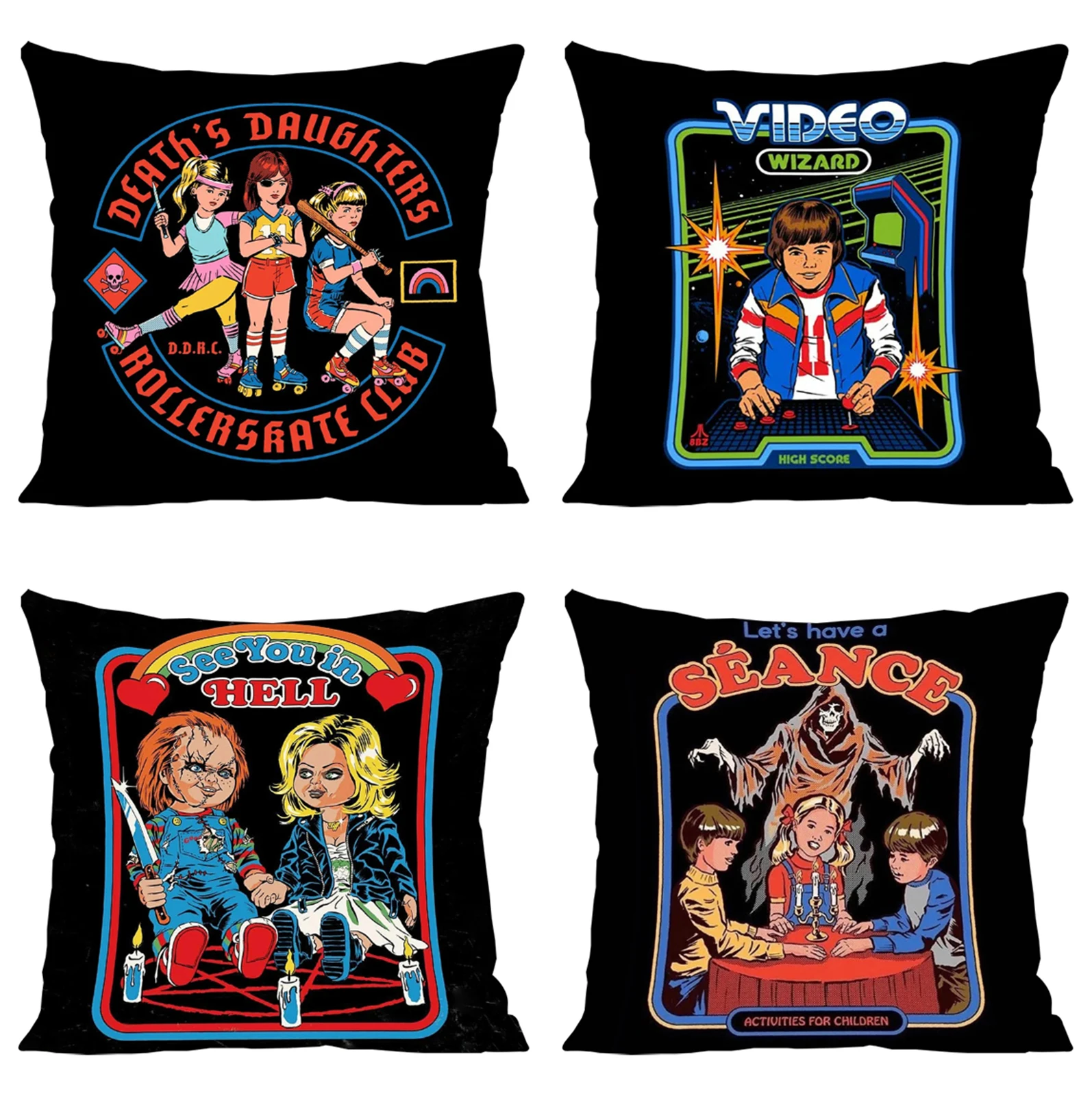 

S-Steven Rhodes Decorative Pillow Cover for Living Room Cushions Covers for Bed Pillows Home Decor Aesthetic Room Decoration