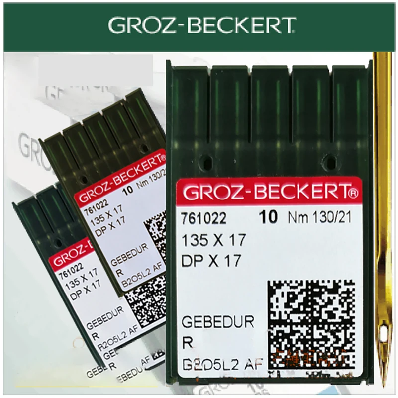 

100 шт. иглы для швейных машин Groz-Beckert DPX17 135x17 иглы для синхронной промышленной швейной машины