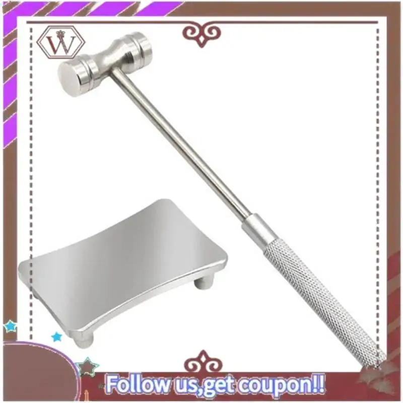 

A95D-2 шт./компл., инструменты для ремонта часов с мини-молотками, двуглавый ювелирный молоток, инструмент для удаления маленького молотка с ремешком для часов