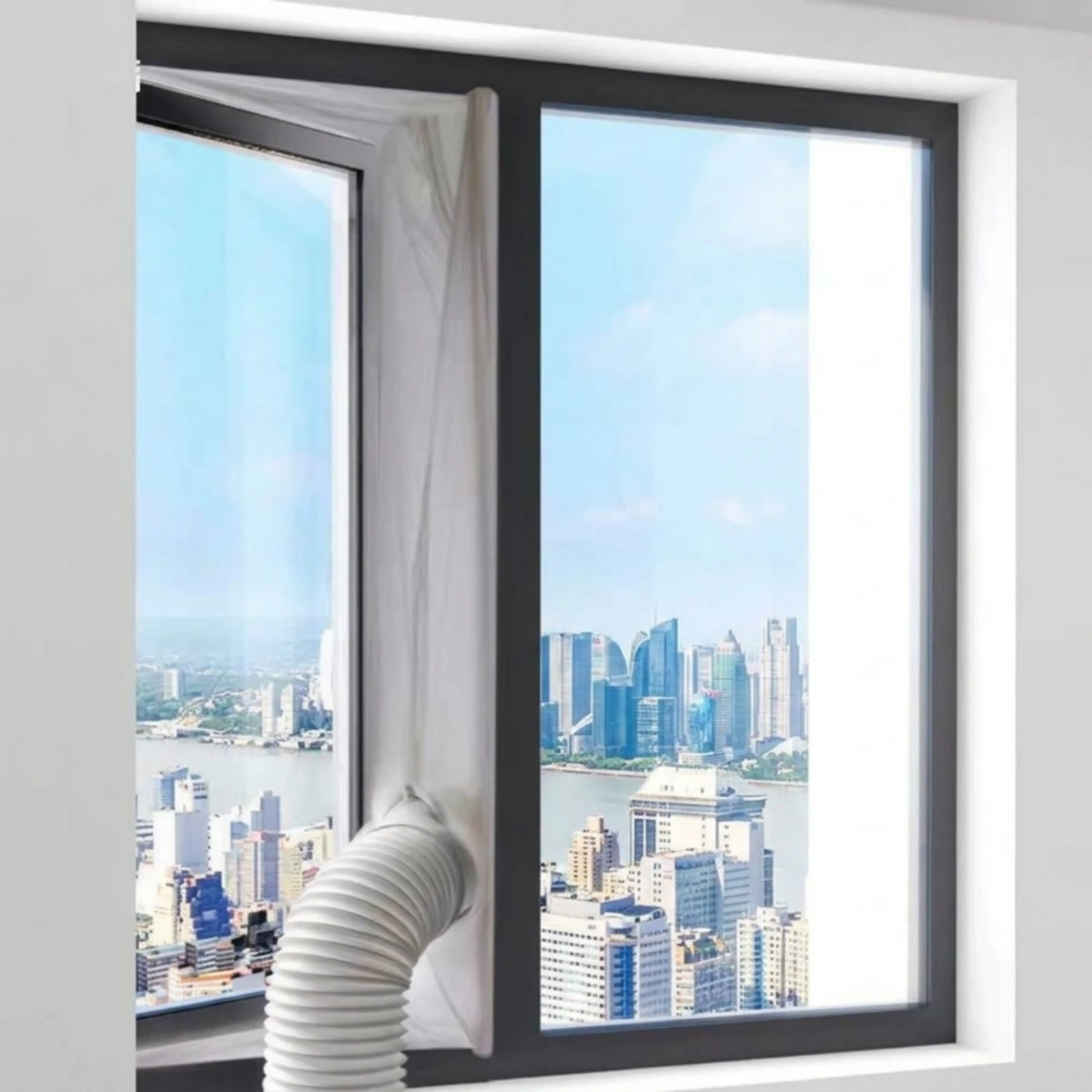 Sliding Window Seal Insulated Heat-resistant Panel Kit for Portable Air Conditioner and AC Vent Installation