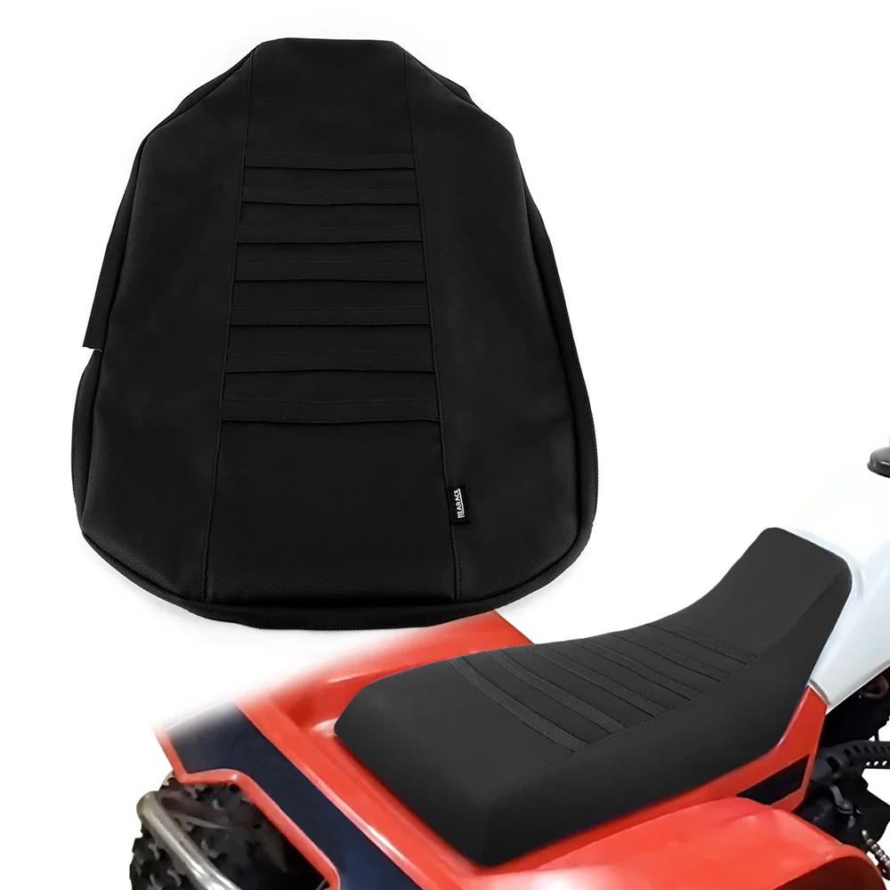 

Нескользящий чехол на седло для HONDA ATC 200X ATC200X 1983 1984 1985, чехол на сиденье мотоцикла, водонепроницаемый кожаный чехол из ПВХ