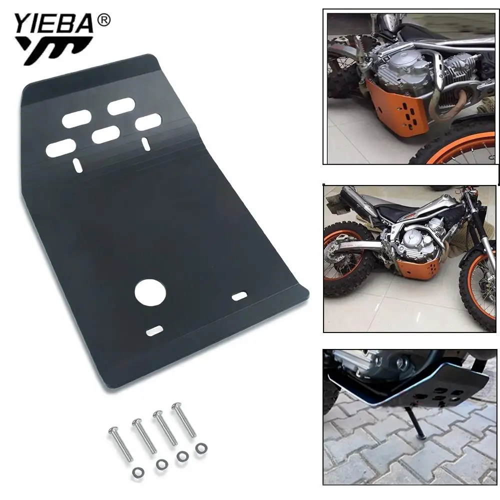 Engine Base Chassis Spoiler Guard Cover Skid Plate Belly Pan Protection For YAMAHA Serow XT250 XT250X Tricker XG250 XT XG 250