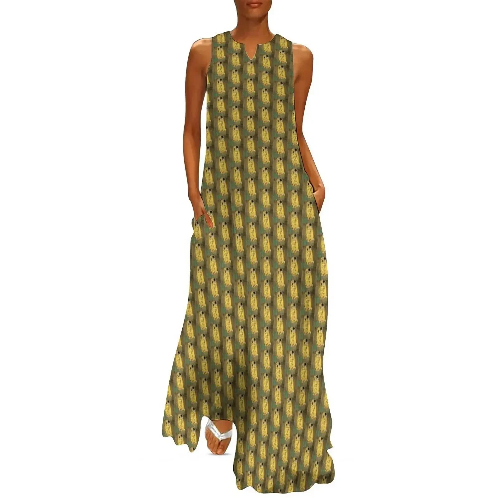 

Gustav Klimt- The Kiss Long Dress prom dress Women dresses summer Woman dresses Dress