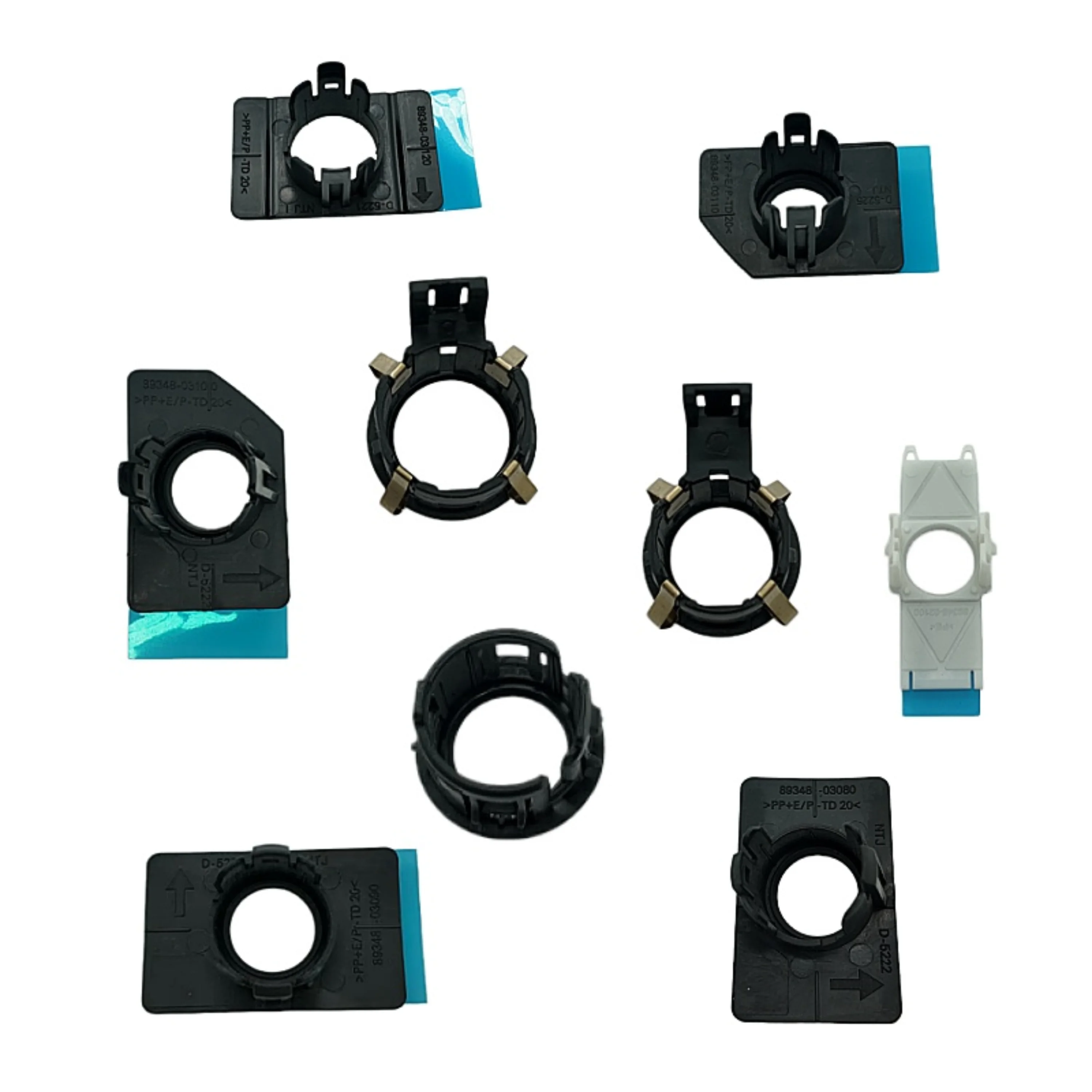 Car Reverse Parking Radar Fixed Clamp OEM 89348‑03090 89348‑02090 For Toyota Corolla BEAM10 ZRE181 2000‑2013 1.3L 1.5L 1.6L 1.8L