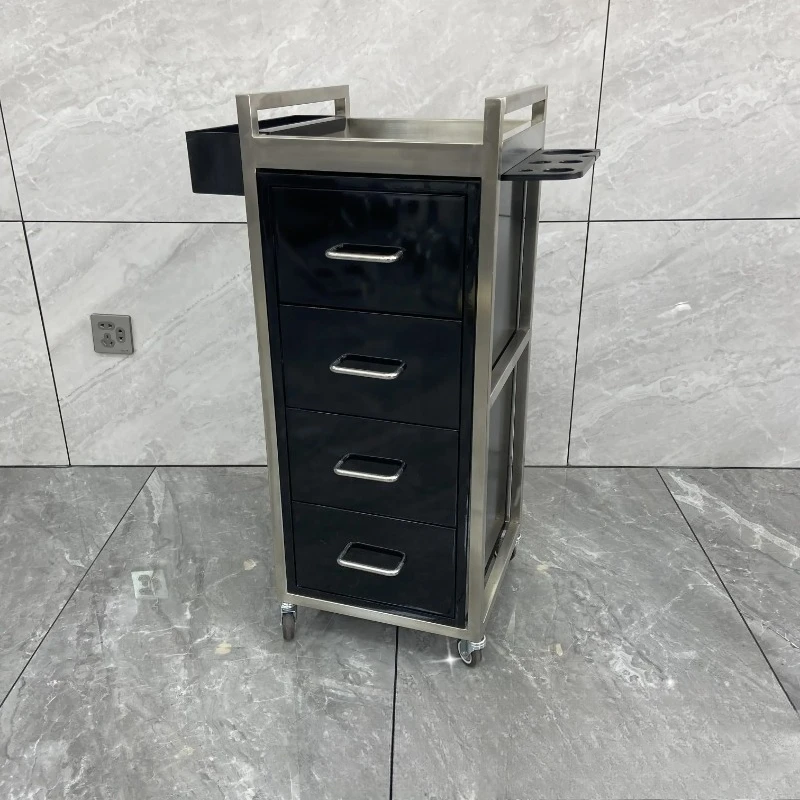 Furniture Drawers Fancy Nordic Colorful Salon Trolley Cosmetic Multi-storage Trolley Furniture Carrito De Almacenamiento