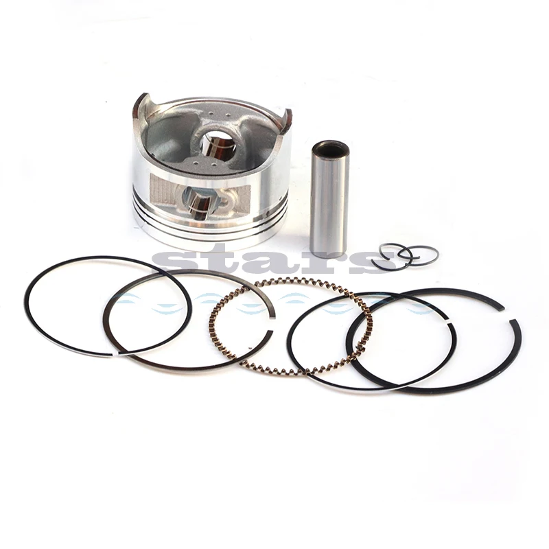 For ZONGSHEN 200 CG200 CG 200 200cc Spare Motorcycle 63.5 mm Piston 15 mm Pin Ring Parts