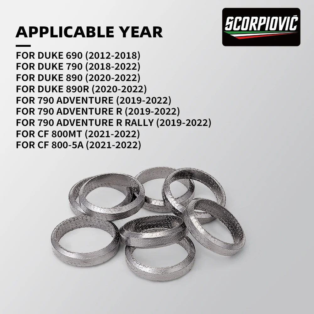 Motorcycle Exhaust Pipe For DUKE KTM 690 790 890 Adventur R Rally Link Pipe Gasket Original