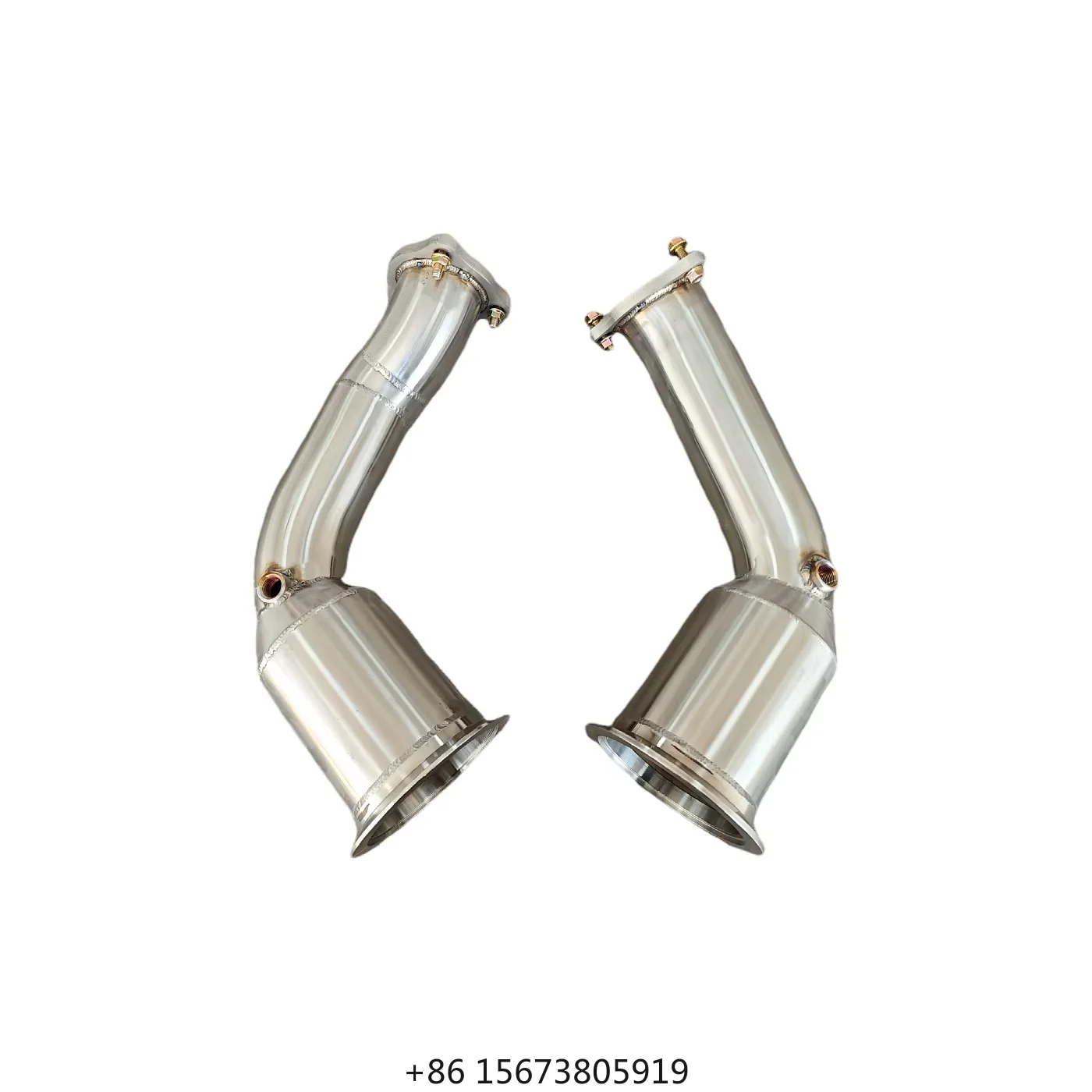 

RS4 RS5 B9 2.9T 2018+ Stainless Steel Downpipe 2018+ B9 Fit 2.9T Stainless Steel Direct Replacement Improves Flow Anti-Corrosion