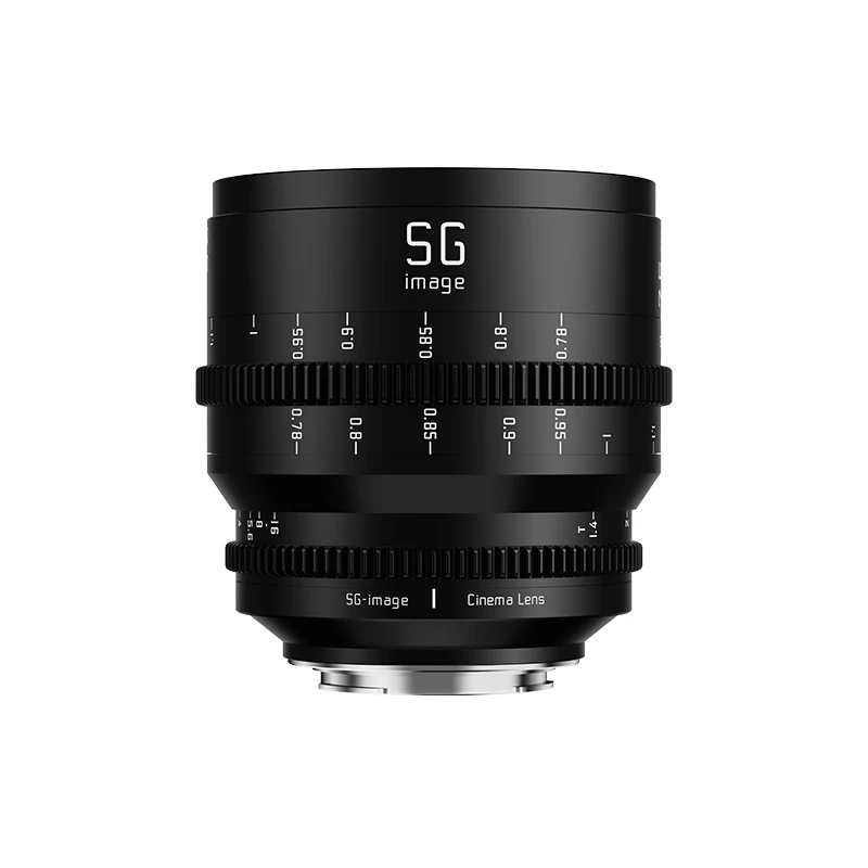 SGimage 25mm/35m/50mm/75mm T1.4 Full Frame Cine lens 1.4 Large Aperture Manual Focus Lens for Sony E Mount Landscape Photography