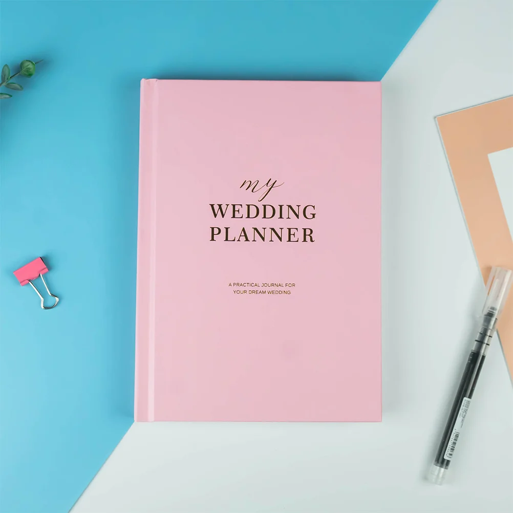 Wedding Book Planner Notepad for Planning Bride Creative Engagement Gift Bridal Shower Gifts