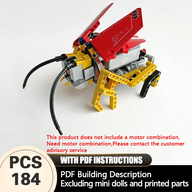 

Creators Animal Series Model MOC Building Bricks Winged Insect Modular Technology Gifts Holiday Assemble Children Toys Suit