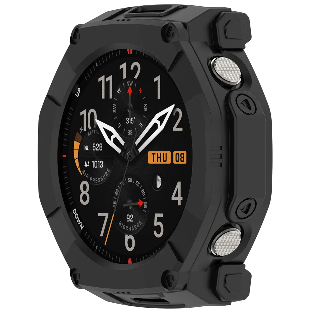 

Защитный чехол-бампер для смарт-часов Huami Amazfit T-Rex Ultra 2, мягкий, противоударный