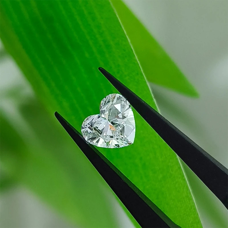 

2024 Hot Sale CVD 1ct Heart Cut Lab Grown diamond with IGI certificate