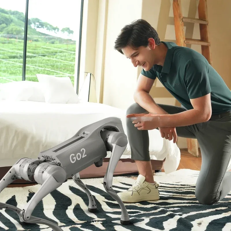 Unitree Go2 Robot Dog Robotica quadrupede per adulti integrati AI
