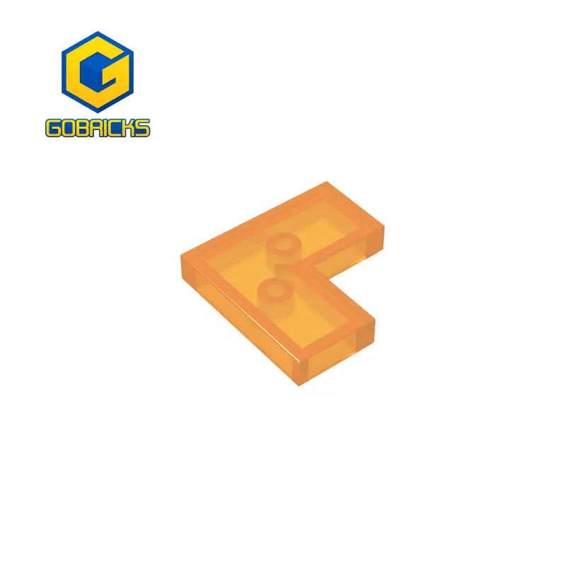 Gobricks GDS-567 2x 2 Corner Light Panel 1-10 PCS Bricks Compatible With Children's DIY Building Blocks Technical