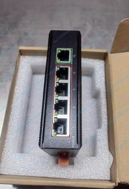 Accessories 1pcs 5-port 100m industrial grade switch, zt-t5000-sf1005. dc9-56v, 0.2/1a
