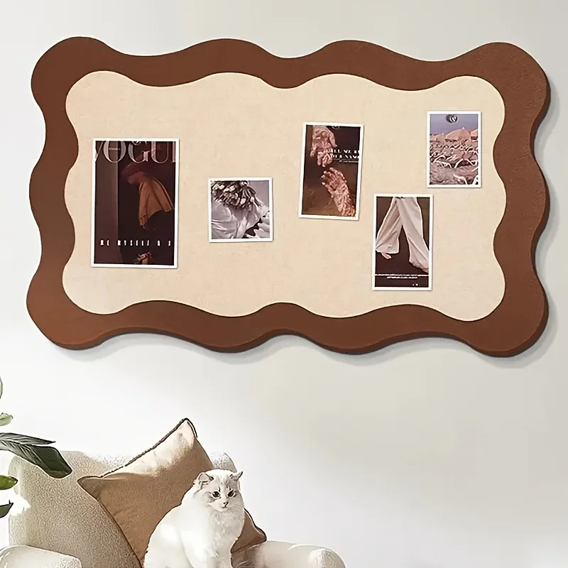 Felt Bulletin Board Wall Stickers Schedules Display Board Photo Wall Decoration Home Room Decoration