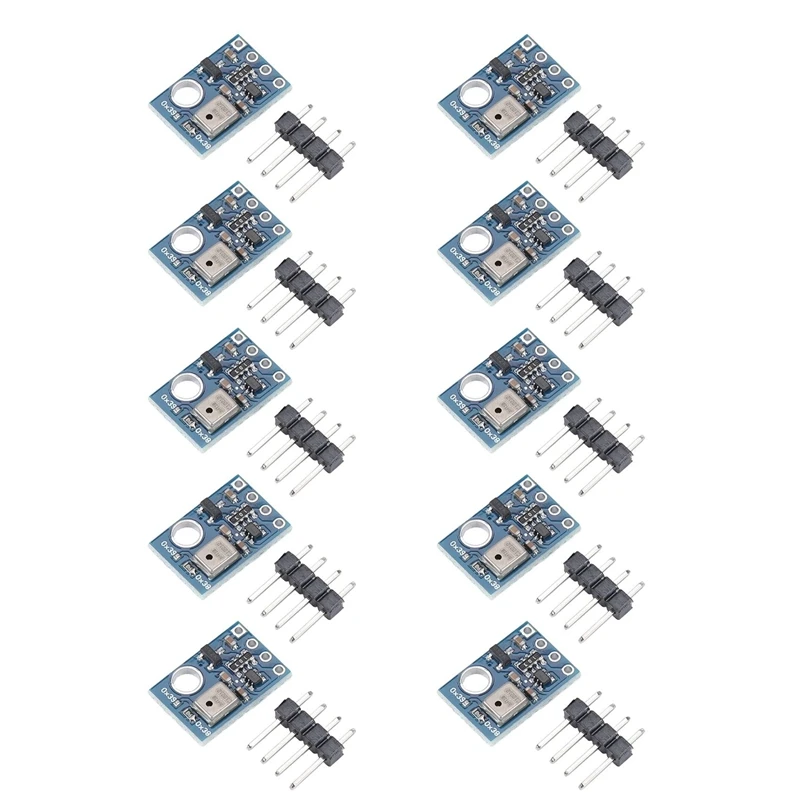 10PCS AHT10 High Precision Digital Temperature And Humidity Sensor Measurement Module I2C Communication Replace SHT20