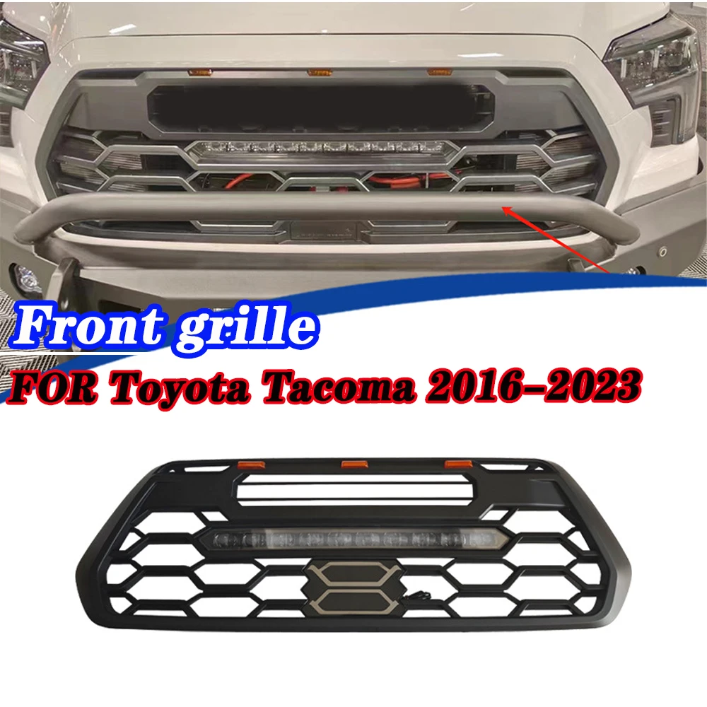 

Suitable for Toyota Tacoma 2016-2023 Modified 2024 Tacoma Medium Front Grille