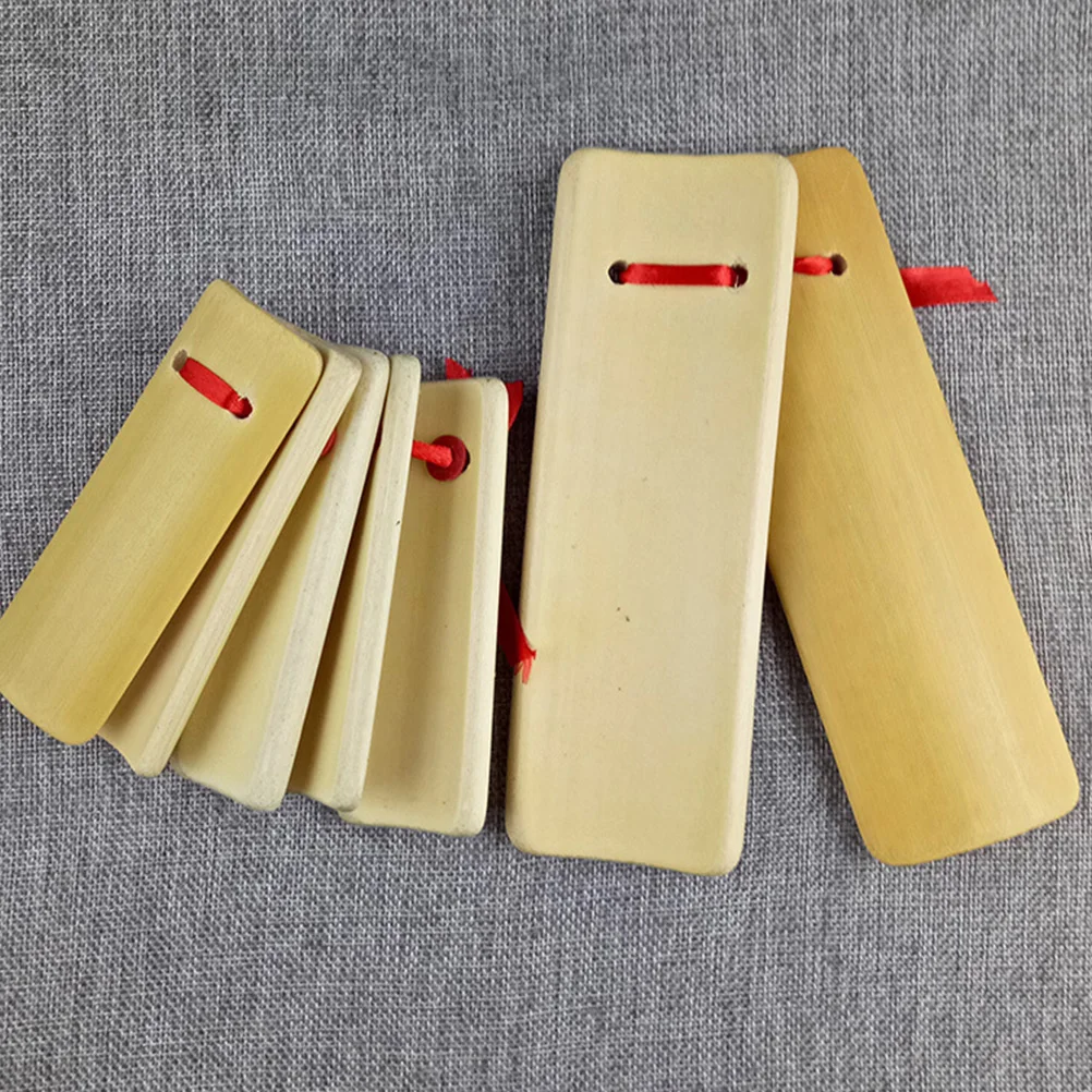 

Beginner Quick-pick Durable Bamboo Kids Musical Toy Set Hand Percussion Instrument Traditional Clappers Lightweight