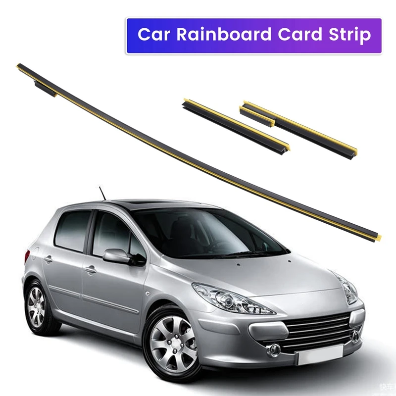 8251L3 Car Rainboard Card Strip Front Windshield Lower Card Strip For Peugeot 307 308 408 Citroen C4 C4 Pallas