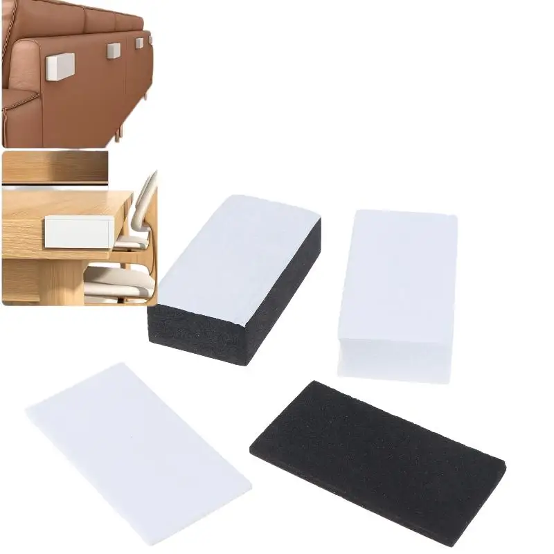 Shock Absorbent EVA Sponge Furniture Pads 5Pcs Self Adhesive Anti-Vibration Wall Protector for Living Room Furniture Leg