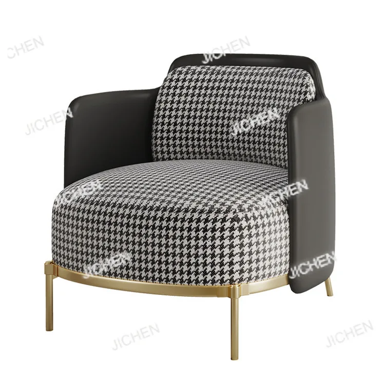 

Итальянское современное ретро-кресло для отдыха, удобное, компактное, с узором «тысяча птиц», роскошное кресло-софа.