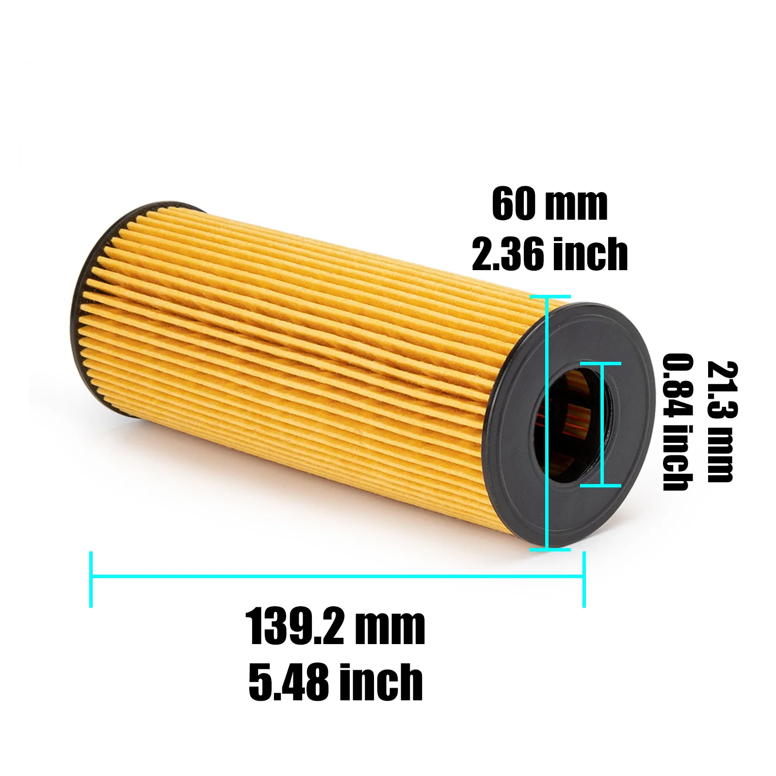 1/4/6pcs Car Engine Oil Filter 26320-2R000 For Hyundai Santa Fe IV 2.0 Diesel Engine 2021 26320-2S000 For Hyundai Tucson NX4 2.0