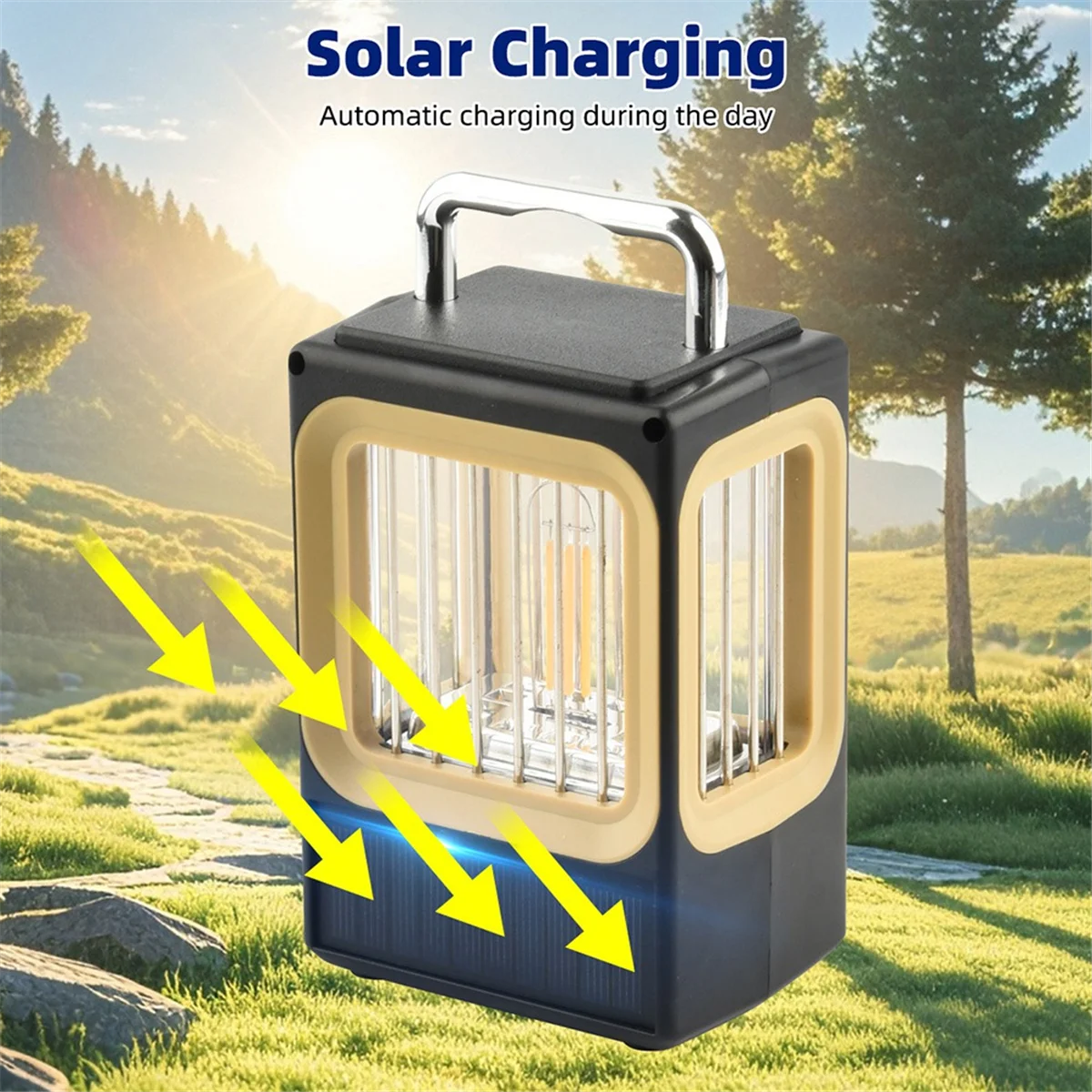 A03R Outdoor Solar LED Light L - Camping Solar Lantern recension och pris