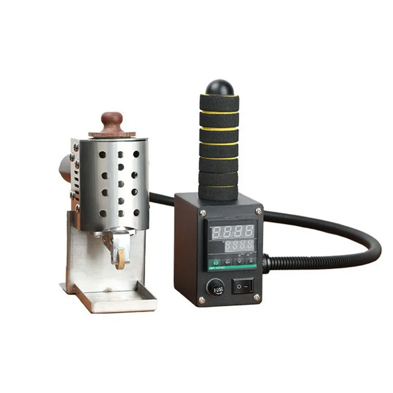 Hand push hot melt adhesive rolling machine Glue machine Yellow glue portable leather bag Hot glue machine
