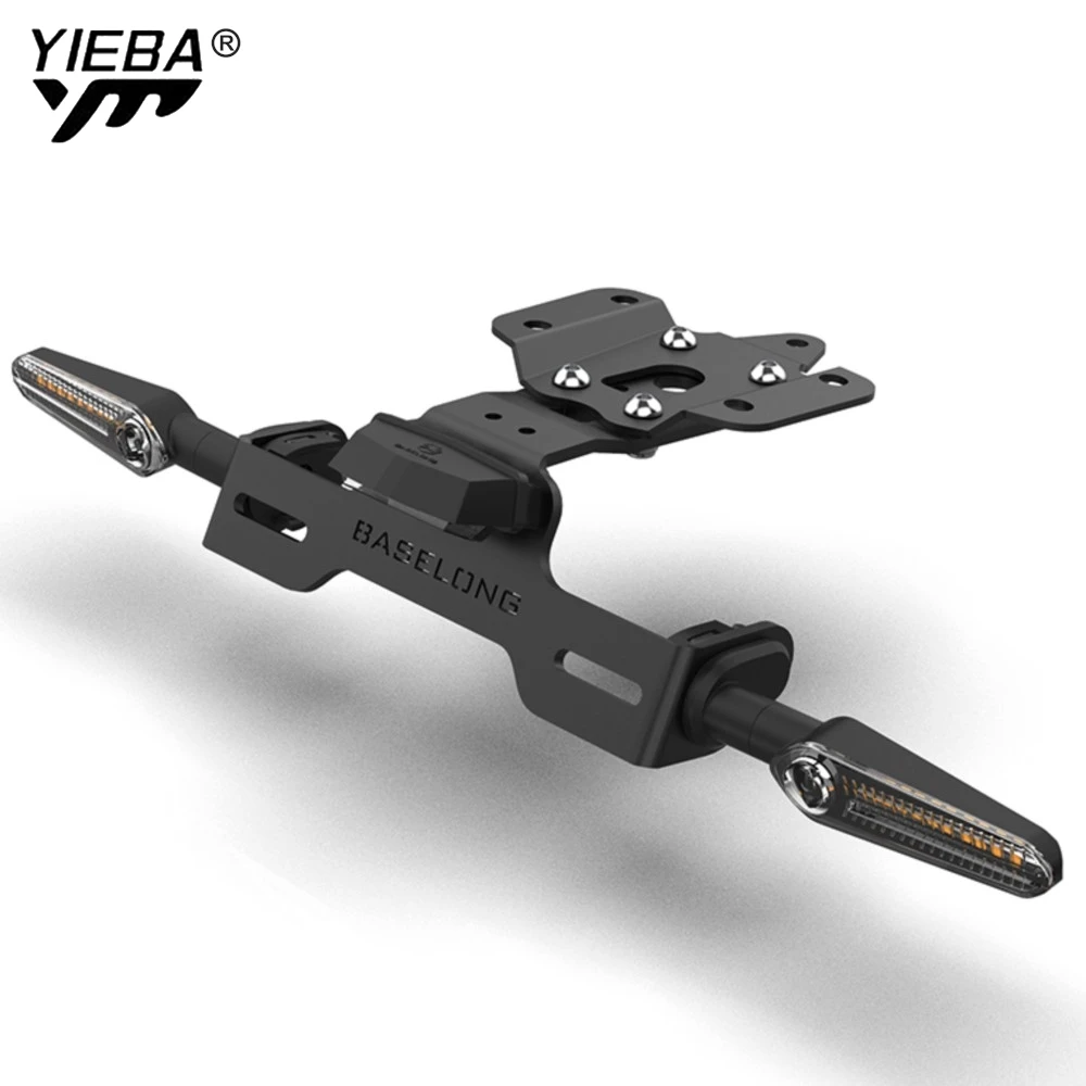 

2024 MT07 LED Light For Yamaha MT 07 FZ07 MT-07 2013-2023 2022 2021 License Plate Bracket Holder Tail Tidy Fender Eliminator