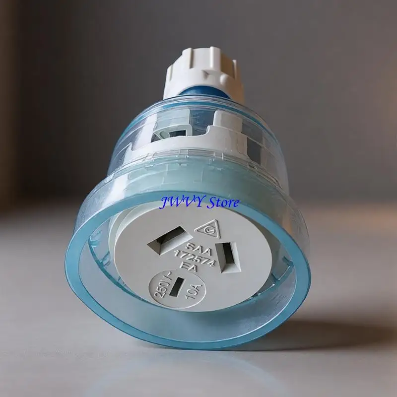 573A Quick Connecting 10A Rating Plug with Double Locking Clip and Plastic Construction Suitable for High Usage Areas