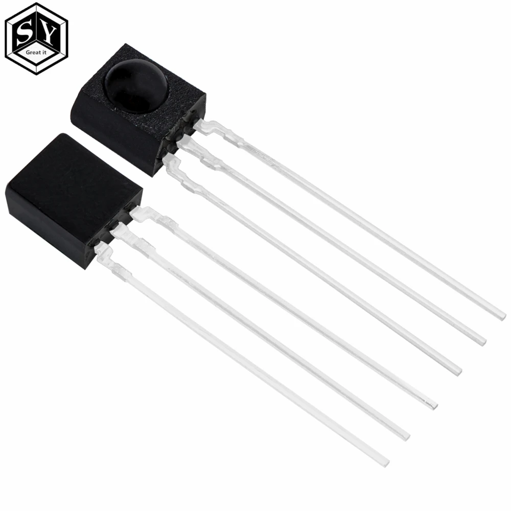 10Pcs/lot High Quality IR Receiver 38 kHz Remote Infrared Module TSOP4838 DIP-3