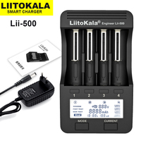 Liitokala Lii-500 Lii-402 lii-202 lii-100 lii-S1 For 26650 21700 18500 16340 18350 AA AAA batteries 18650 Battery Charger