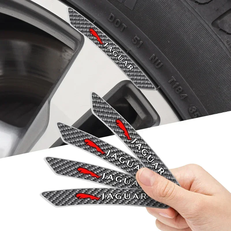 

Наклейки на колесные диски из карбонового винила (4 шт.) для Jaguar XF, XE, XJ, F-Pace, X-Type, S-Type, SVR