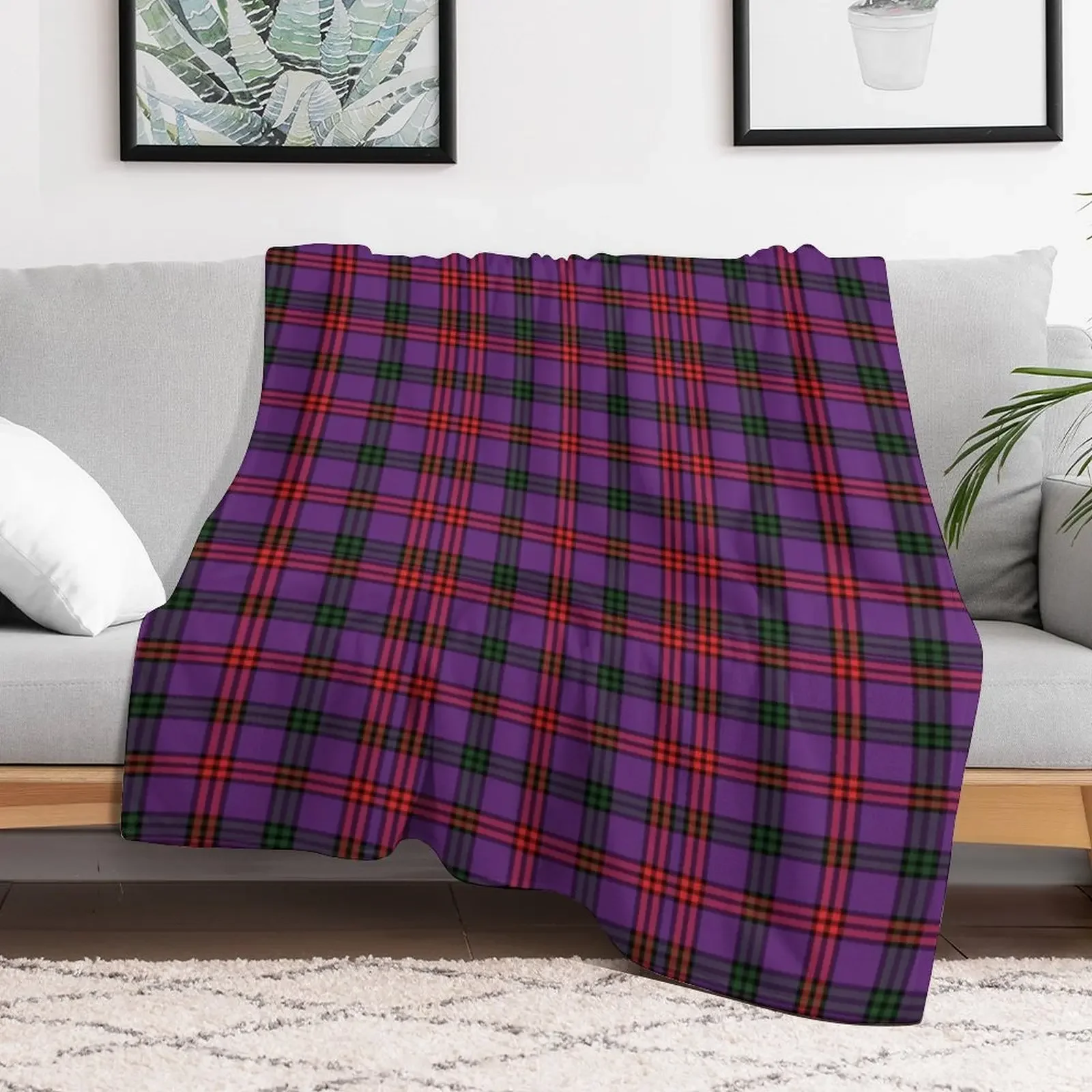 Clan Montgomery Tartan Throw Blanket Sleeping Bag Kid'S for babies Blankets