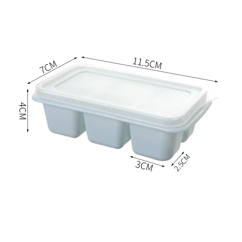 Ice cube mold Household silicone mold Reusable silicone ice cube mold