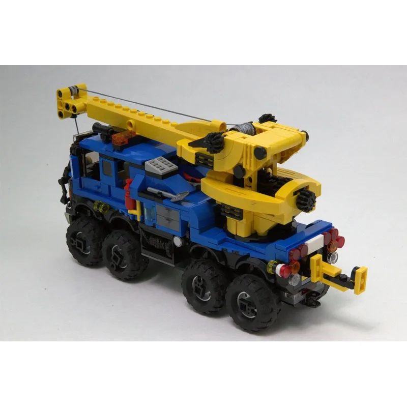 

MOC-159086 New City Mini Crane Truck Building Block Model 730 Parts Creative Boys Children's Birthday Christmas Toy Gift