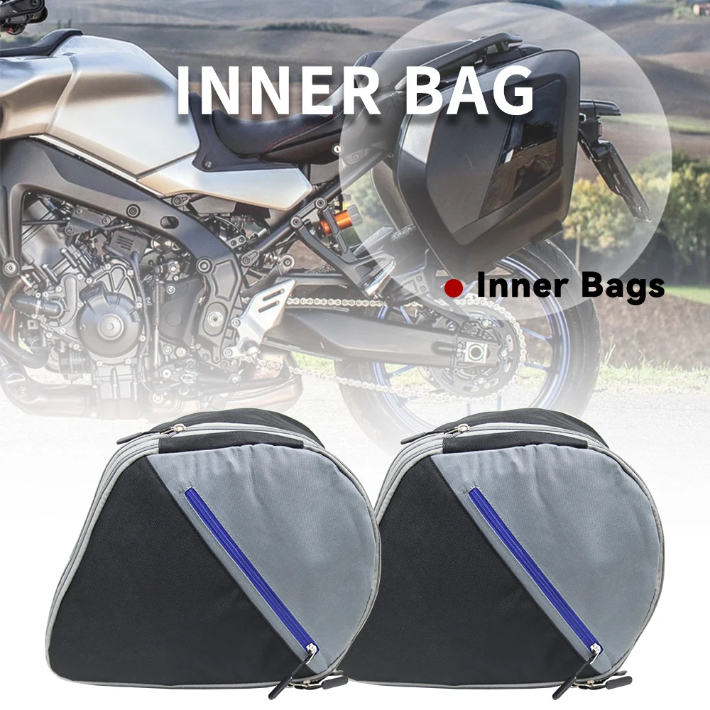 Motorcycle Liner Inner Luggage Storage Side Box Bags For YAMAHA Tracer 9/900 GT Motorbike Accessories GT 2019-2024 TRACER
