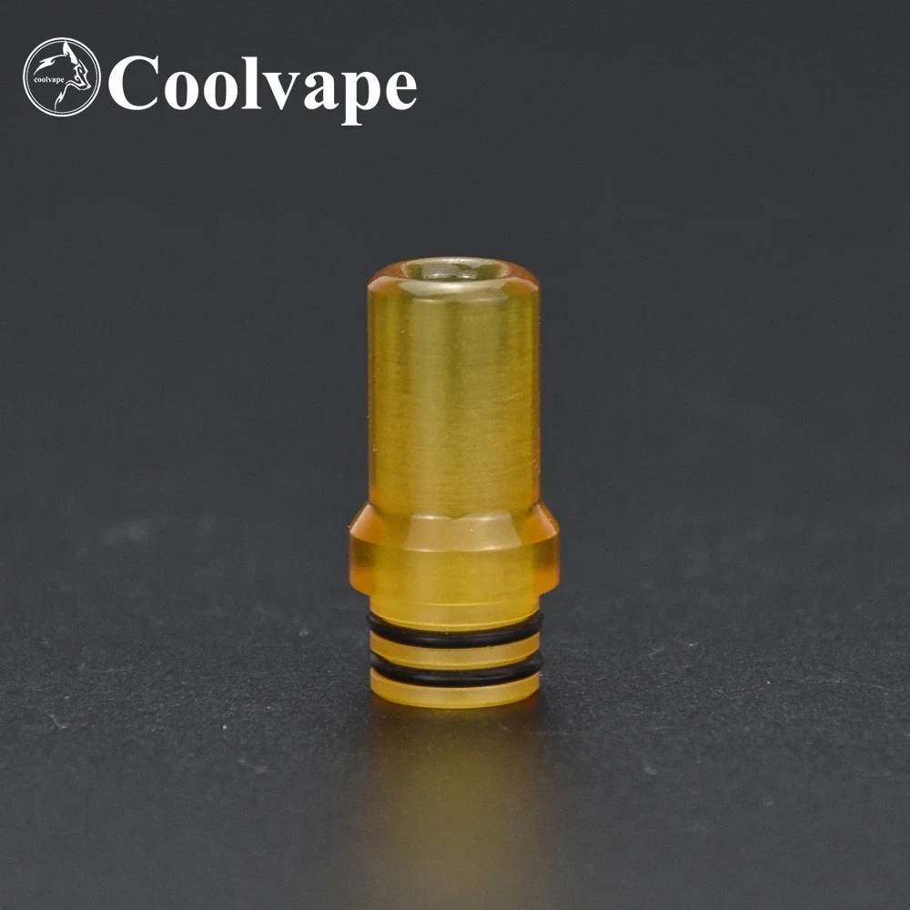 ملحقات WOLF COOLVAPE Vape 510 MTL طرف بالتنقيط 316ss pc pei مادة e-cig طرف بالتنقيط لـ Flash-e-Vapor V4.5S + rta E-cig Atomizer