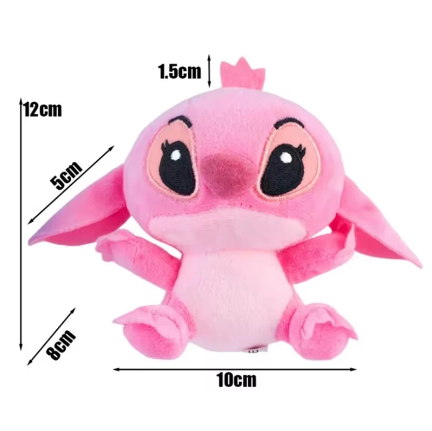 New Disney Cartoon Stitch Angel Scrump Plush Dolls Anime Toys Lilo & Stitch Stich Plush Stuffed Toys Children Birthday Gifts view 6