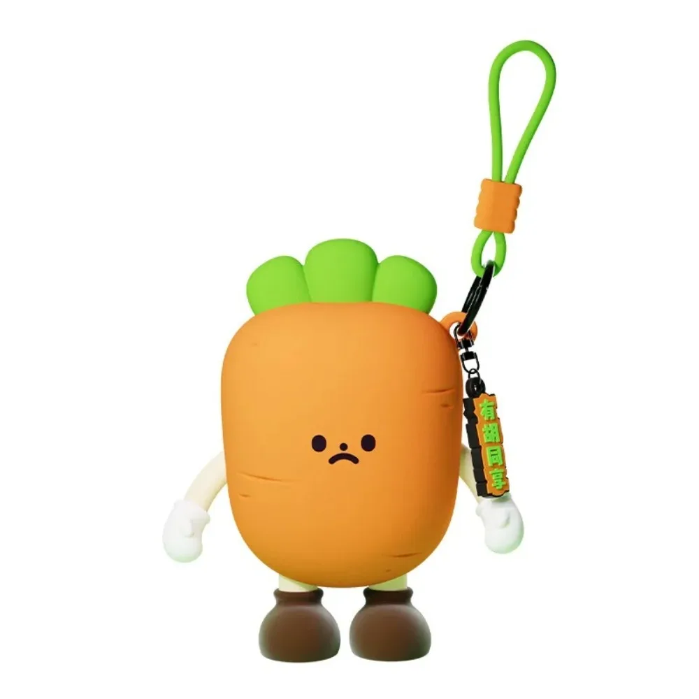 

New Silicone Storage Bag Vegetable Series Mini Earphone Bag Kawaii Coin Purse Kids