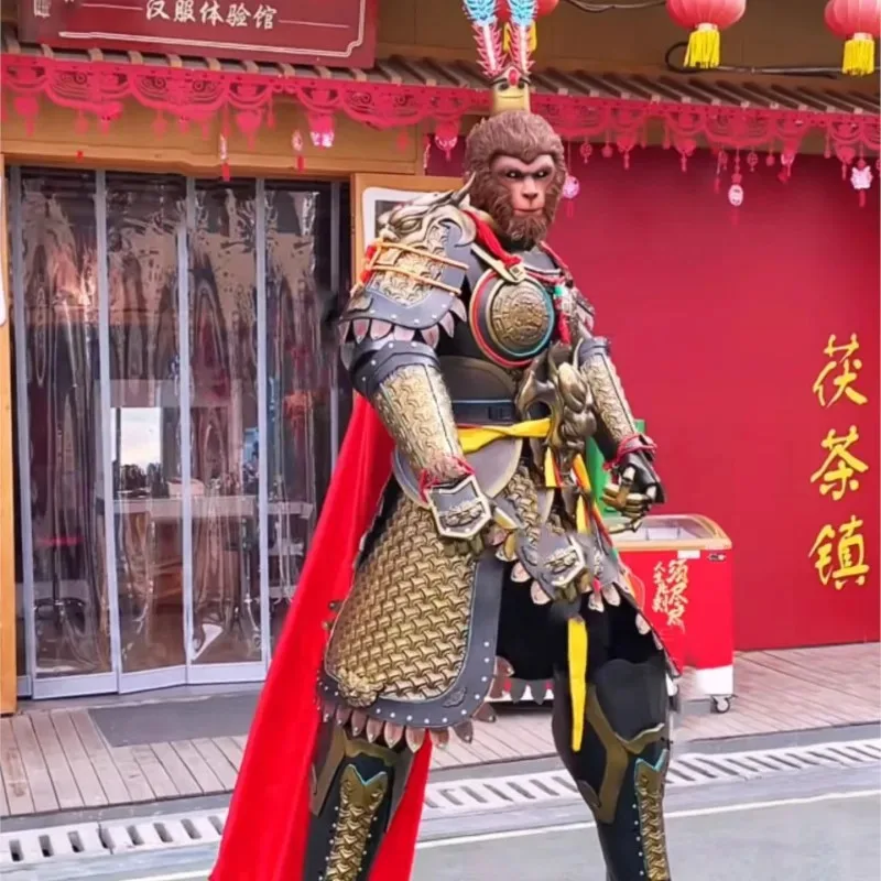 زي Cysunzikong Armor يرتدي شخصًا حيًا ميكانيكيًا كوسبلاي