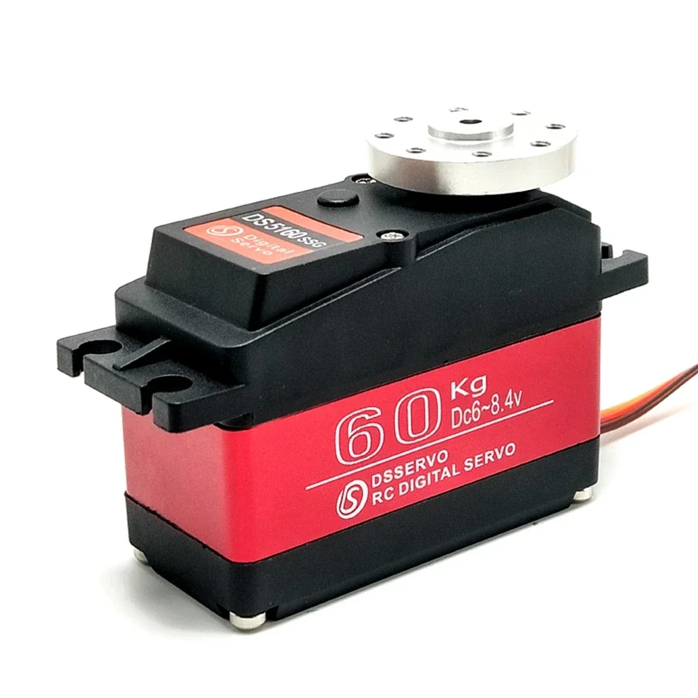 60 kg hohes Drehmoment DS5160 Baja Servo Digital Servo für 1/5 Redcat HPI Baja 5B SS RC Servo Auto kompatibel SAVOX-0236