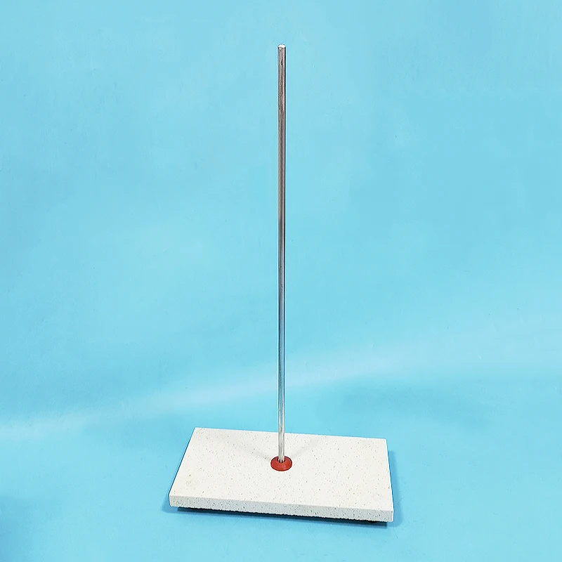 Laboratory Marble titration stand, Without butterfly clip, Marble base with Hardcore