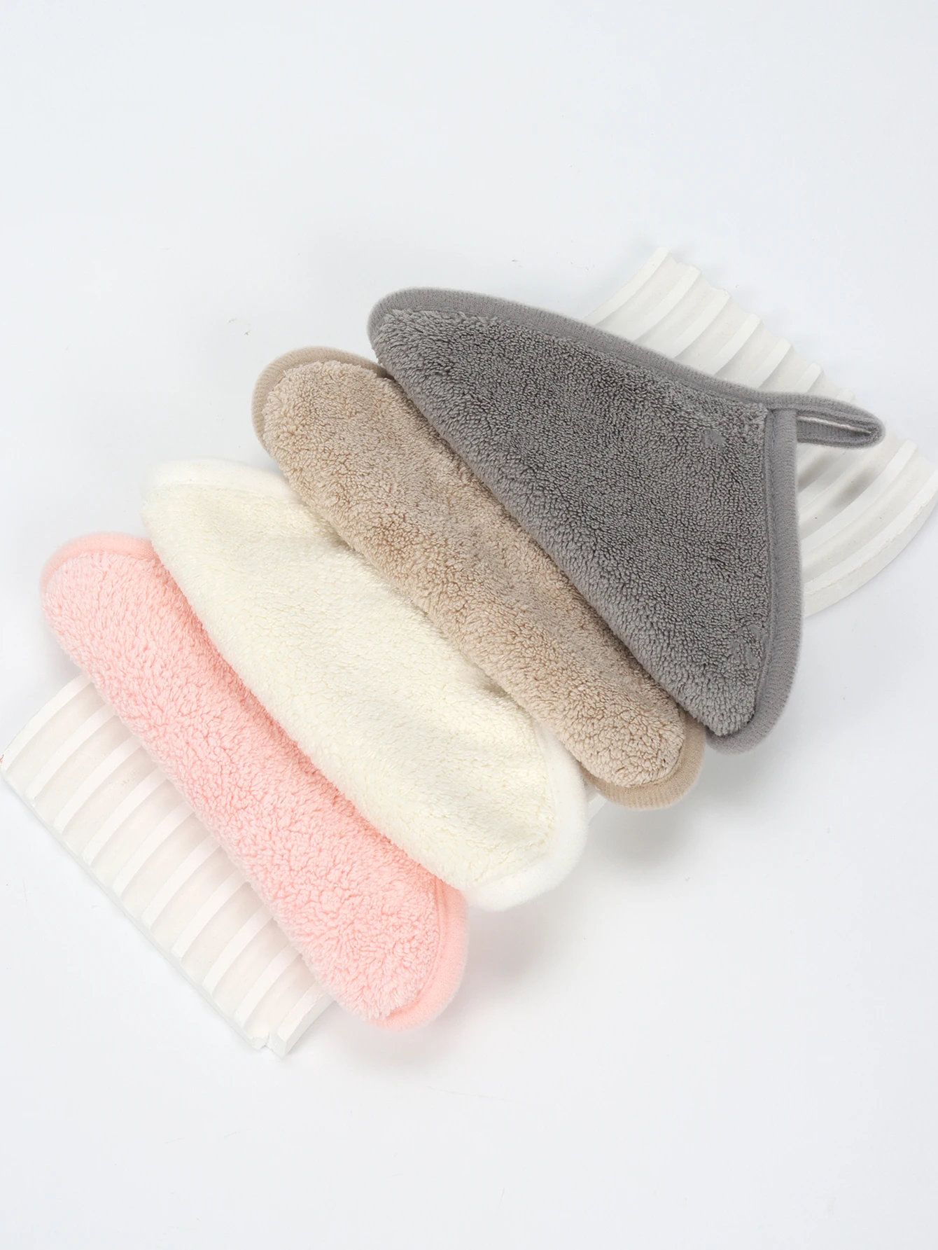 5/10/20 pezzi panni per il viso in microfibra riutilizzabili struccante panno asciugamani per il trucco viso tamponi per la pulizia profonda strumenti di bellezza per la cura della pelle