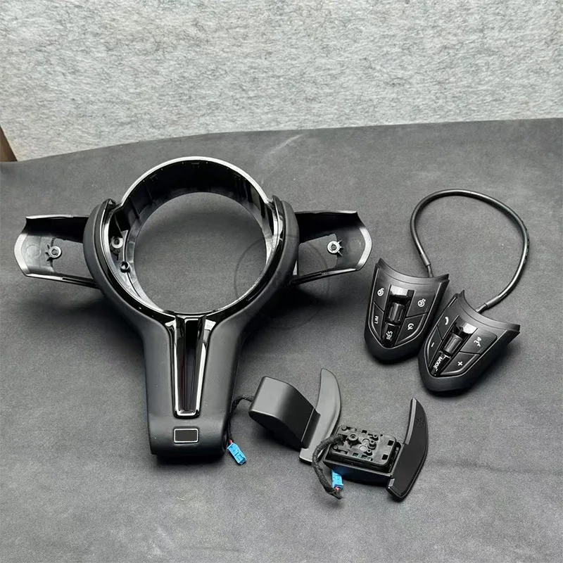 Suitable for BMW F01 F07 F10 F15 F16 F20 F21 Steering Wheel Accessory Combination with Cover Button Paddles