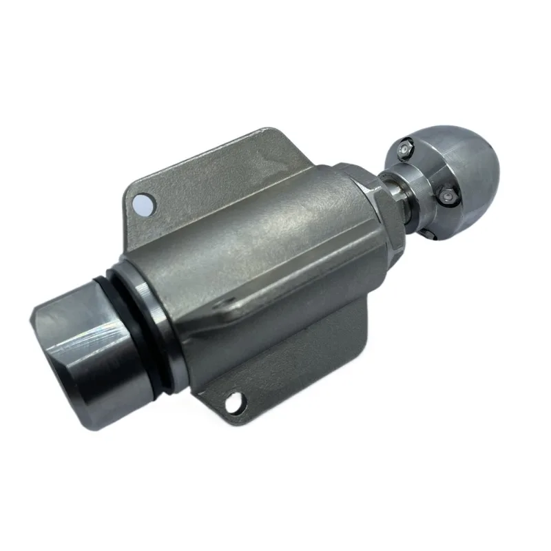 300Bar 2KG Tornado Warthog Nozzle High Pressure 360 Degree Rotating Cutting Sewer Jetter Nozzle for Pipe Cleaning 40~250L/min